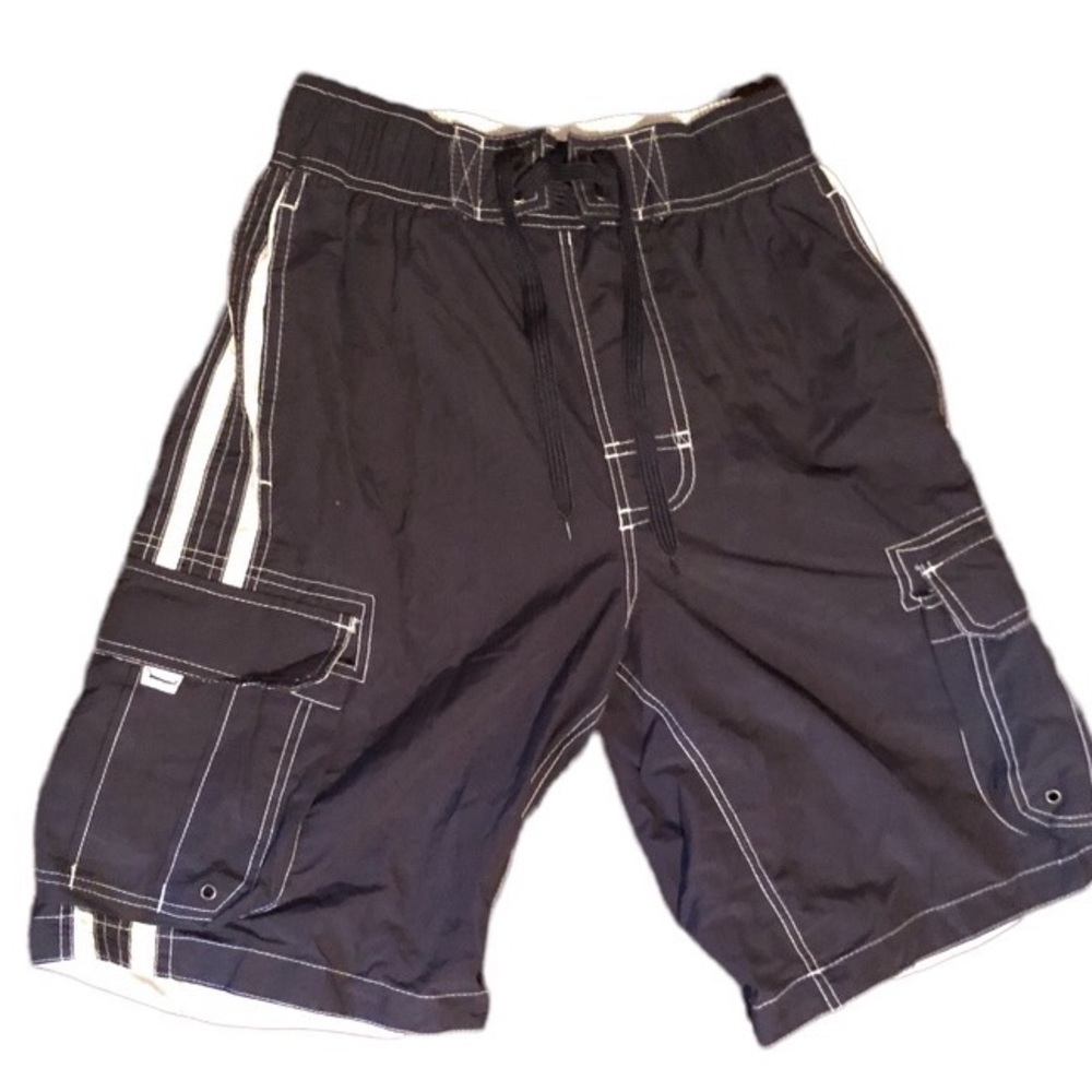 Blue/black Medium Arizona Mens Swim shorts